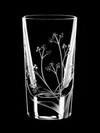 AİDA KRİSTAL SHOT BARDAĞI 6 LI BİTKİ DESEN 60ML-kahve yanı kısa