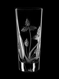 AİDA- KRİSTAL SHOT BARDAĞI 6 LI BİTKİ DESEN 90 ML