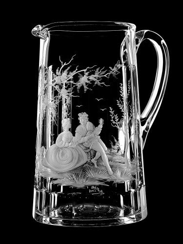 AİDA KRİSTAL SÜRAHİ MÜZİSYEN DESEN 1,5 LT-63