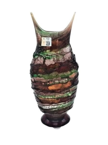 MURANO VAZO KIRMIZI 29 CM