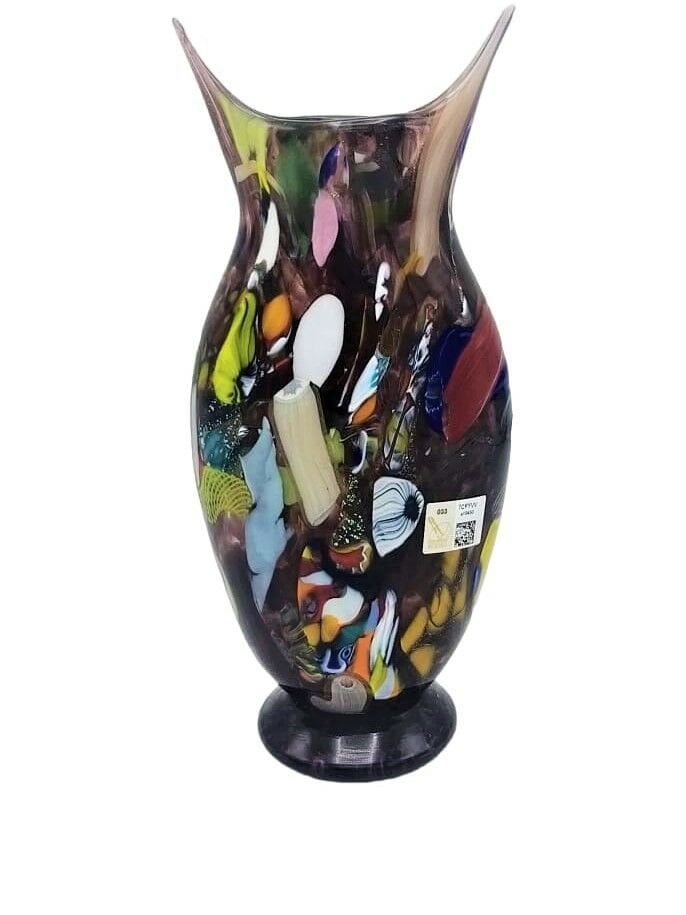 Murano Vazo Desenli 28cm