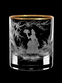 AİDA KRİSTAL VİSKİ TAKIMI 6+1 MÜZİSYEN DESEN