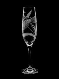 AİDA KRİSTAL ŞAMPANYA KADEHİ 2 Lİ SET DRAGONFLY 200ML